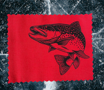 Trout Tip Up Flags. Set of 3