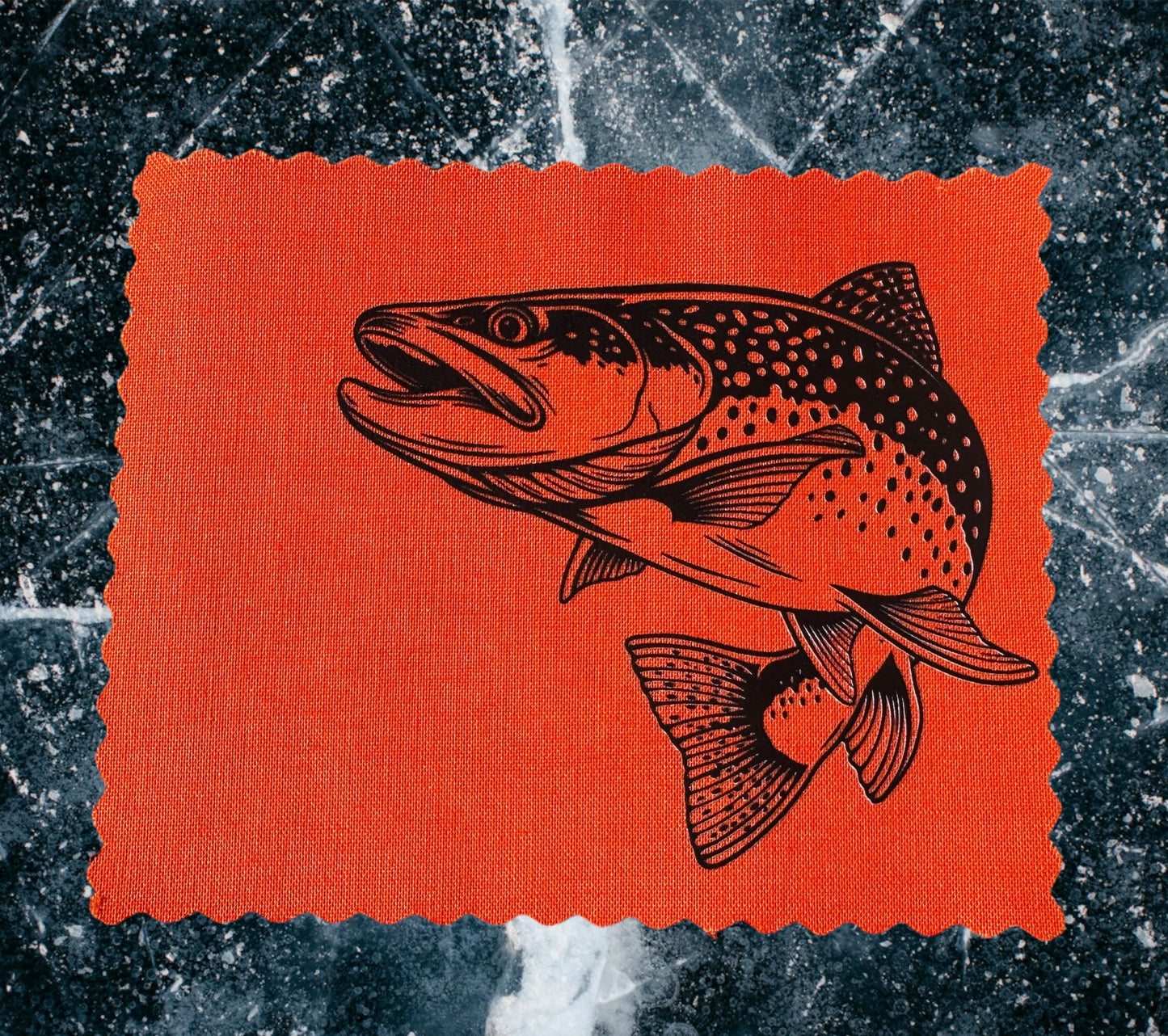 Trout Tip Up Flags. Set of 3